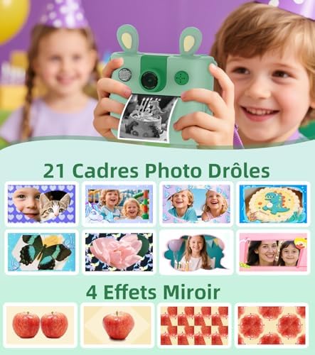 Appareil Photo Enfant Instantané Impression Numériques Photo Creator