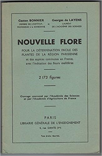 Amazonfr Nouvelle Flore Pour Le Determination Facile Des - 