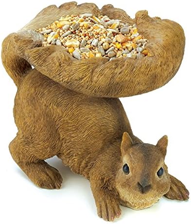 Garden docor Woodland Squirrel Birdfeeder