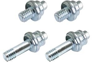 3/8" Side Post Battery Terminal Bolt, Ampper Standard Battery Side Post Extender Stud Compatible with GM Post, 2 Different Le