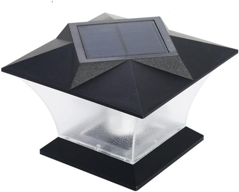 JIANGU, solar column headlights, highlighting wall lights, household outdoor patio doors, pillar lights, LED street lights