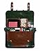 ECOSUSI Vintage Crossbody Messenger Bag Satchel Purse Handbag Briefcase for Women, Green