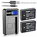 Kastar Battery (X2) & LCD Slim USB Charger for Canon LP-E12 LPE12 Battery, LC-E12 LC-E12E Charger, Canon EOS 100D, EOS M, EOS M2, EOS M10, EOS M50, EOS M100, EOS M200, EOS Rebel SL1, PowerShot SX70 HS