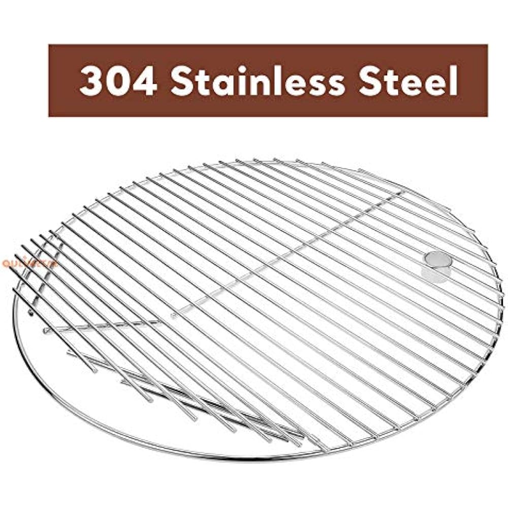 19 5 Inch Sus 304 Round Cooking Grate Grid For Akorn Kamado