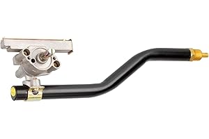 Griddle Burner Valve with Igniter Port and Gas Pipe for Blackstone 17 Inch Tabletop Griddle 1814 1971 2142 2143, Control Valv