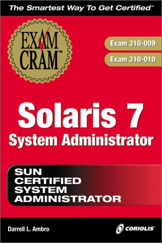 Solaris 7 System Administrator Exam Cram-cover