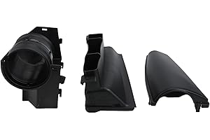 Air Guide Inlet Duct Cover Assembly for Jetta Mk5 Mk6 1K0805971C, Compatible with For A3 For EOS For Passat For Scirocco 2004