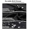 SHINESTAR-Grill-Cover-for-George-Foreman-15-Serving-GGR50B-Electric-Grill-Portable-Grill-Cover-for-George-Foreman-GFA0240RDCG