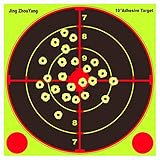 JingZhouYang Shooting Targets 10 Inch Self Adhesive Paper Reactive Splatter Targets Stickers 40 & 20 Pack for Gun Rifle Pistol Bb Gun Airsoft Pellet Gun Air Rifle