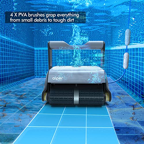 AIPER SMART Automatic Robotic Pool Cleaner with Wall Climbing Function