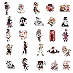 Anime Toilet-Bound Hanako-kun Stickers (50 PCS) Funny Stickers for