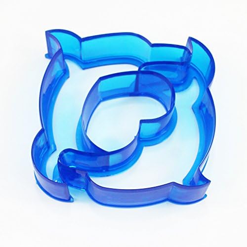 XMshop Sandwich Cutter Cookie Biscuit Cutter. dolphin-Shaped Cutter Mould DIY Tools for Lunch Sandwich Toast Cake Bread Cookies