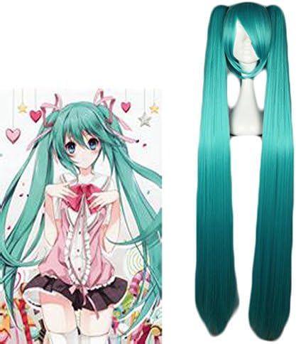 Mcoser 130cm Lolita Multi-colors Long Straight Hair Wigs Party Cosplay Wig Anime