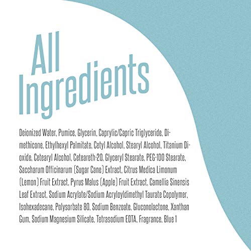 Microdermabrasion Face Scrub and Facial Exfoliator. Gentle Formula for