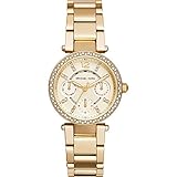 Michael Kors Watches Mini Parker Multifunction Stainless Steel Watch