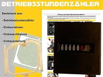 Betriebsstundenzähler für digitale Stromerzeuger / Generatoren wie Kipor, FME, Atima etc, Caravaning, Camping, Wohnmobil, Boo