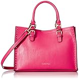 Calvin Klein Unlined Novelty Casual Tote, Miami Pink