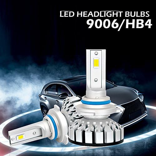 DOGOO 9006 HB4 LED Headlight Bulb, 80W 6000K 8000Lumens Extremely Brigh CSP Chips Conversion Kit,cool white (9006/HB4)