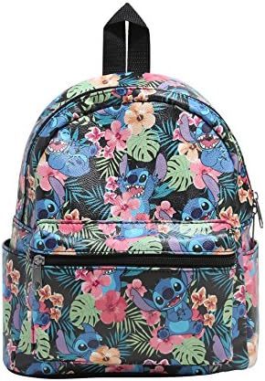 Loungefly MINI Backpack Disney Hawaiian Print Lilo and Stitch Small Backpack