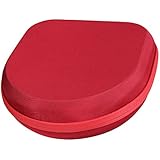 Hard EVA Travel Red Case for Sony MDRXB950BT/B MDRXB950BT/L MDRXB950BT/R Extra Bass Bluetooth Headphones by Hermitshell