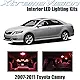 XtremeVision Toyota Camry 2007-2011 (12 Pieces) Blue Premium Interior LED Kit Package + Installation Tool