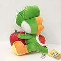 Super Mario Yoshi's Story Plush Green Yoshi Apple Soft Toy Stuffed Animal 8"