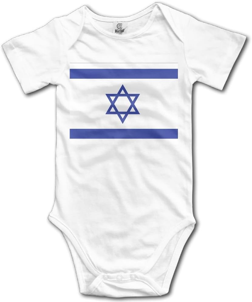 ONE SUIT Israeli Flag Cute Baby Onesies Infant Clothes Boys Girls Bodysuit Jumpsuit Rompers Baby Outfits