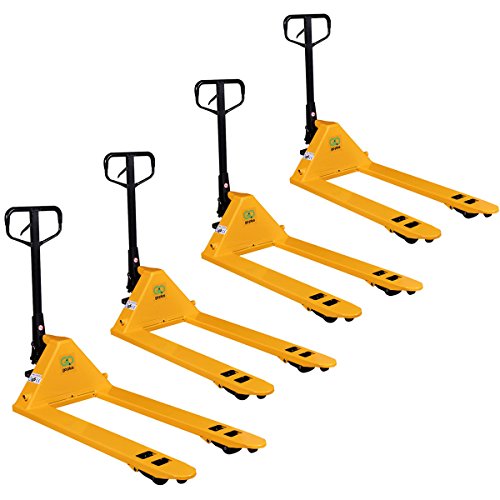 Goplus® 4PCS Hydraulic Hand Pallet Truck Heavy Duty Jack 27"x48