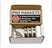 Pro Magnets Neodymium Round Base Magnet with 20mm Mounting Screws (3-Pieces)