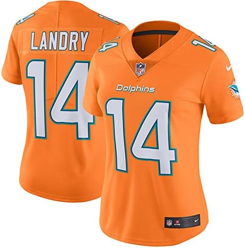 Jarvis 14 Landry Jersey Women's American Football Limited Jerseys Orange color Size XXL