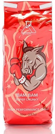 FrictionLabs Bam Bam 10oz (283g) - Super Chunky Texture - The New Standard in Chalk for Rock Climbing, CrossFit, and Powerlifting by FrictionLabs