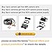 Anpviz CCTV Camera 2MP HD 1080P 4-in-1 (TVI/AHD/CVI/CVBS) Security Dome Camera, True Day & Night Monitoring IP66, 3.6mm Lens