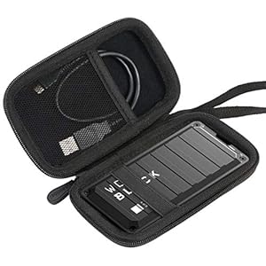 Aenllosi Opbergkoffer voor WD_BLACK P50 NVMe SSD Game Drive (alleen hoesje)