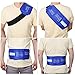 LotFancy Reusable Hot Cold Pack - Gel Therapy Wrap with Adjustable Strap for Knee Back Shoulder Head Elbow Ankle Wrist Waist Sports Muscle Pain Relief (14.9 x 5.9 Inch)