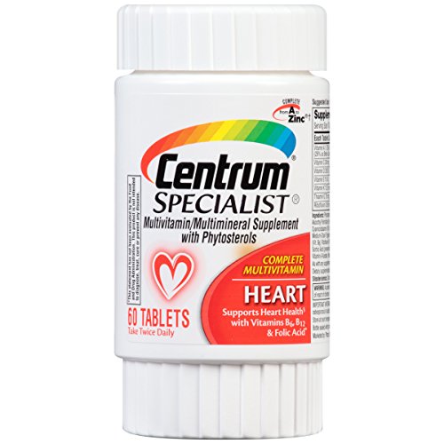 Centrum Specialist Heart (60 Count) Complete Multivitamin/Multimineral