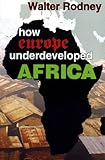 Book cover for How Europe Underdeveloped Africa
