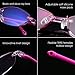 LUFF Premium Computer Reading Glasses Blue Light Blocking Diamond Cut Edge Design Spectacle Readers for Women(+2.0)