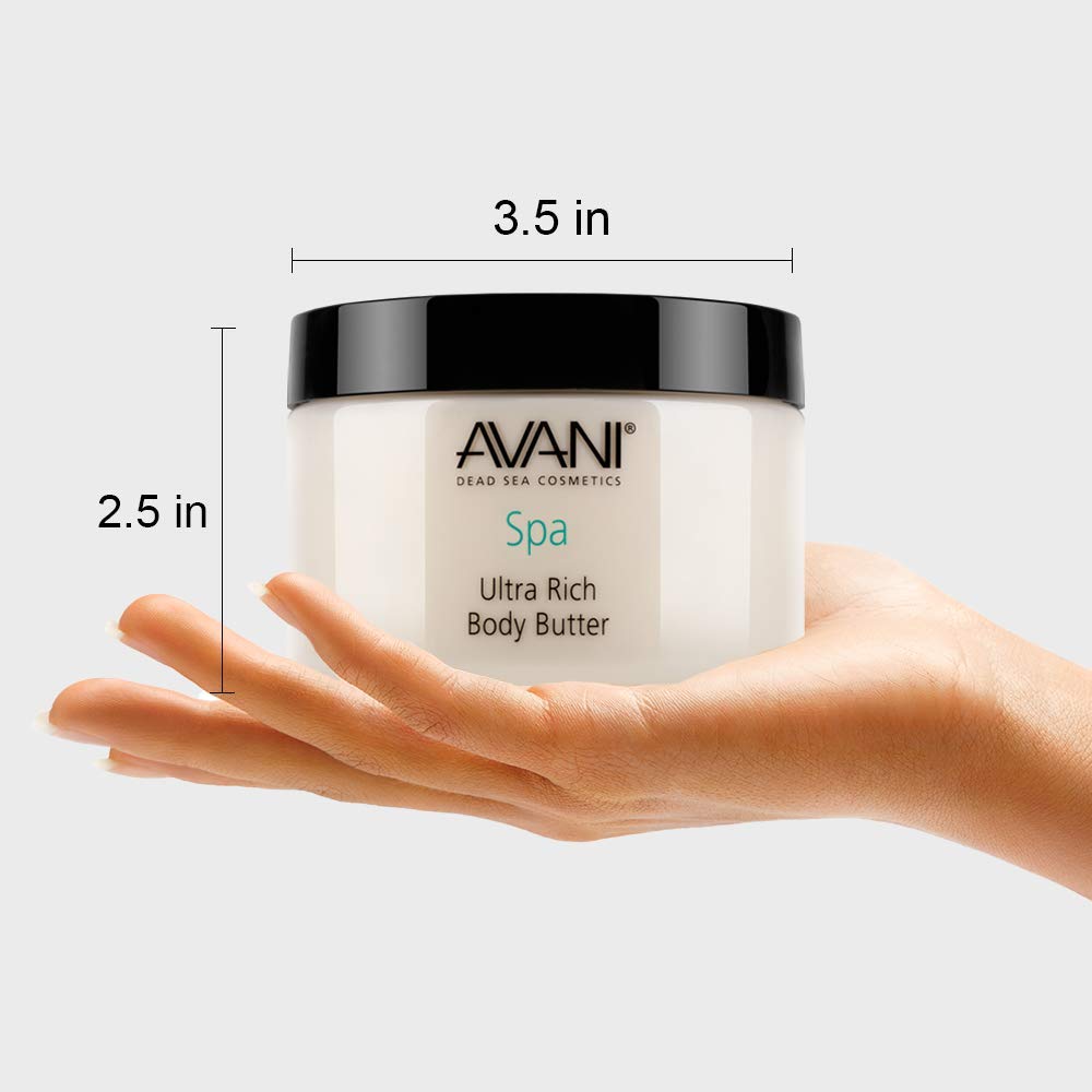 AVANI Classics Ultra Rich Body Butter | Includes Shea Butter, Aloe Vera, & Essential Oils | Leaves Skin Soft & Silky Smooth | Citrus and Vanilla - 9.35 oz. : Beauty