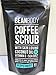 Mr. Bean Organic All Natural Coffee Bean Exfoliating Body Skin Scrub with Coconut Oil, Vitamin E, and Sea Salt - Peppermint