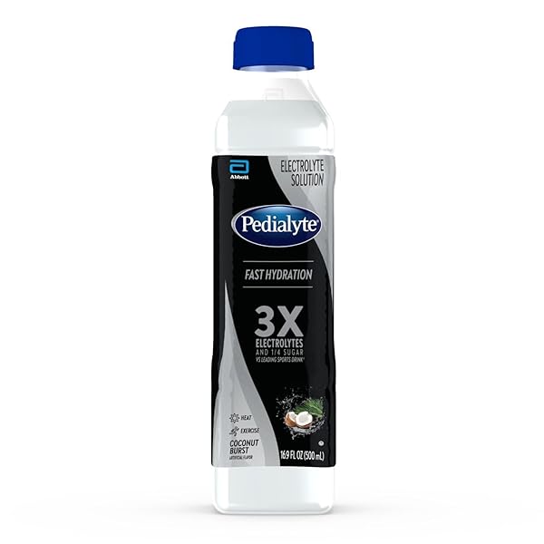 PEDIALYTE ELECTROLYTE SOLUTION, COCONUT BURST, HYDRATION DRINK, 1...