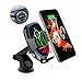 Wireless Car Charger, Maxjoy Qi Fast Charger Car Mount, 10W Wireless Car Charger Infrared Sensor Phone Holder Compatible for iPhone Xs Max/XR/X/8/8 Plus Samsung Galaxy S9 S9 Plus S8 Plus Note 8 5