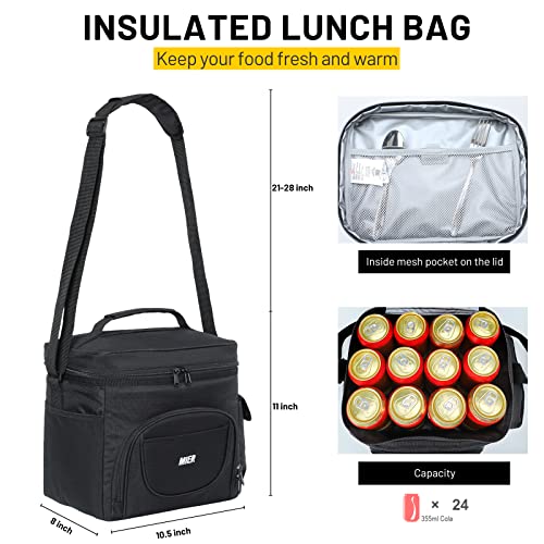 MIER Men Lunch Box for Work Large Lunch Bags for Men Insulated Adult