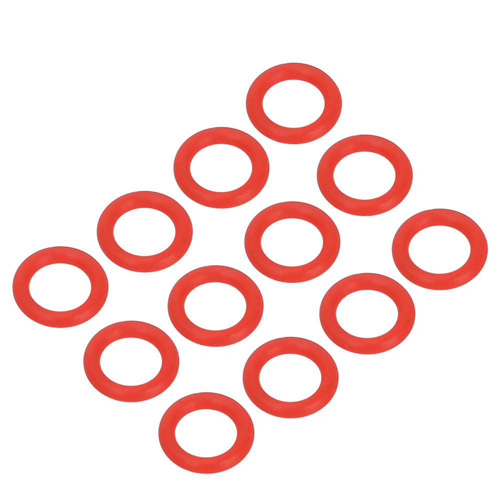 Mxtech Durable Anti-slip Soft Hunting Arrow Gasket, 12Pcs Arrow Rubber Grommet Arrow Rubber Ring, for Hunting arrow