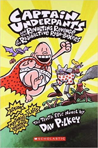 [By Dave Pilkey ] Captain Underpants and the Revolting Revenge of the Radioactive Robo - Boxers (Paperback)【2018】by Dave Pilkey (Author) (Paperback)