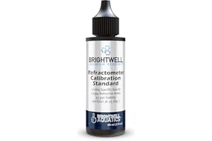 Brightwell Aquatics Refractometer Calibration Standard, Accurate Reference for The Calibration of Seawater Refractometers, Hydrometers & Other Density Measuring Equipment, RES60