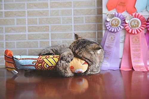 Catnip Cat Toys Fashion Cute Cat Toy Fish Cat Scratcher with Catnip (Orange)
