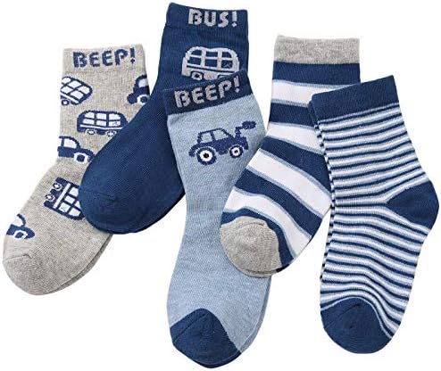 Happy Cherry ソックス 女の子 靴下 キッズ 秋 冬 綿 抗菌 公式 くつした 子供 5足セット 小学生 保温