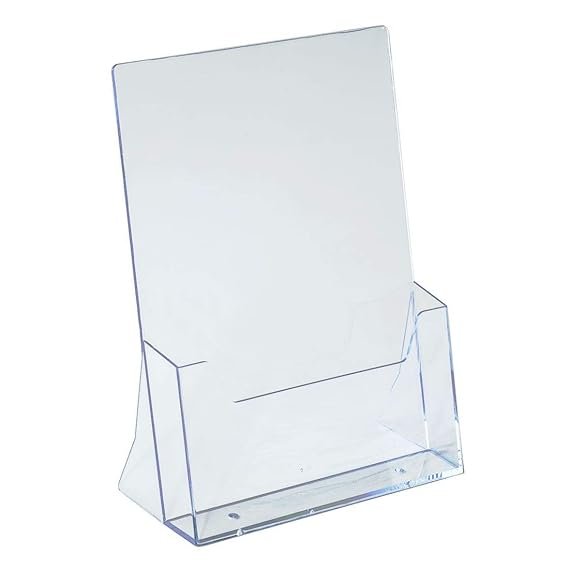 4 X A4 Freestanding Brochure/Leaflet Holder BPSC230 Amazon.co.uk