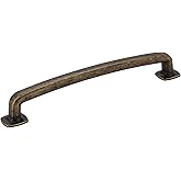 Jeffrey Alexander MO6373-160 Belcastel One - 6-5/16" (160 mm) Center to Center Soft Square Cabinet Handle/Drawer Pull with Sq