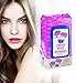 French Nerds Makeup Remover Towelettes, Cleansing Wipes for Eyes and Face, Infused with Vitamin A, C, E and Aloe Vera, Full Size, Large, 60 Count